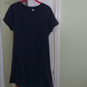 Urban outfitters Navy Blue t-shirt dress f